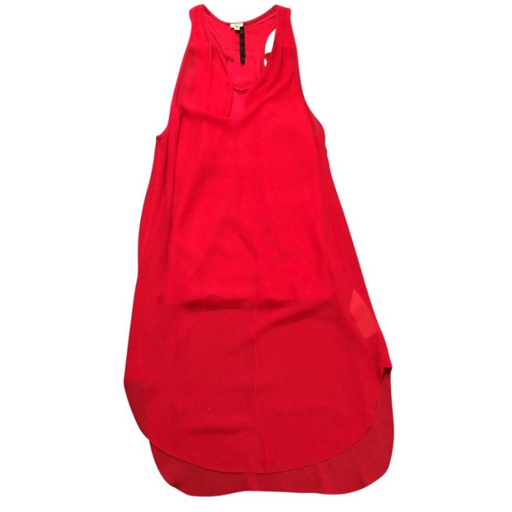 Silk fuchsia tunic